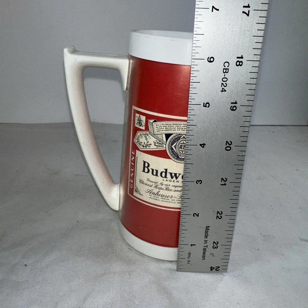 Vintage Thermo-Serv - Budweiser Beer -  Plastic Cup / Mug
